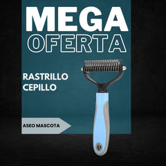 Rastrillo Cepillo Aseo Mascota