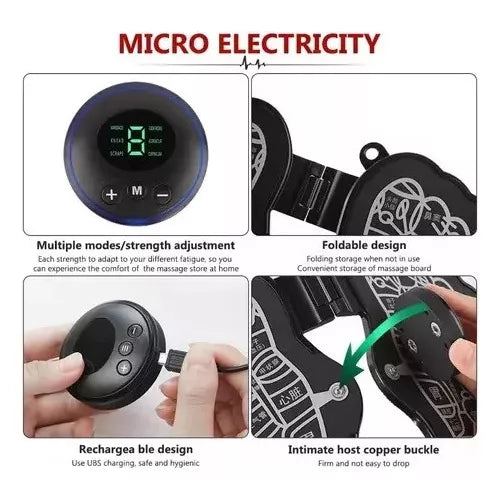 Plastico Masajeador De Pies Electricos