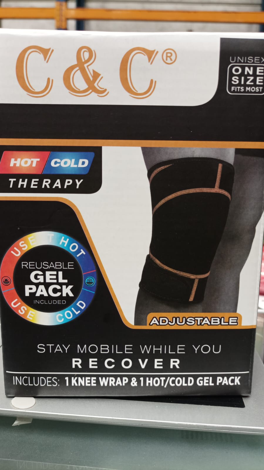 Rodillera Con Gel Frio Y Calor
