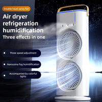 Ventilador Doble Con Humificador