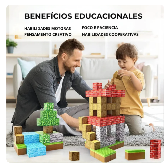 Bloques Mangneticos Premium 28 Piezas