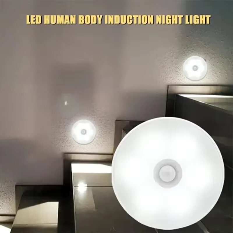 Luz Led Nocturna Con Sensor Movimiento