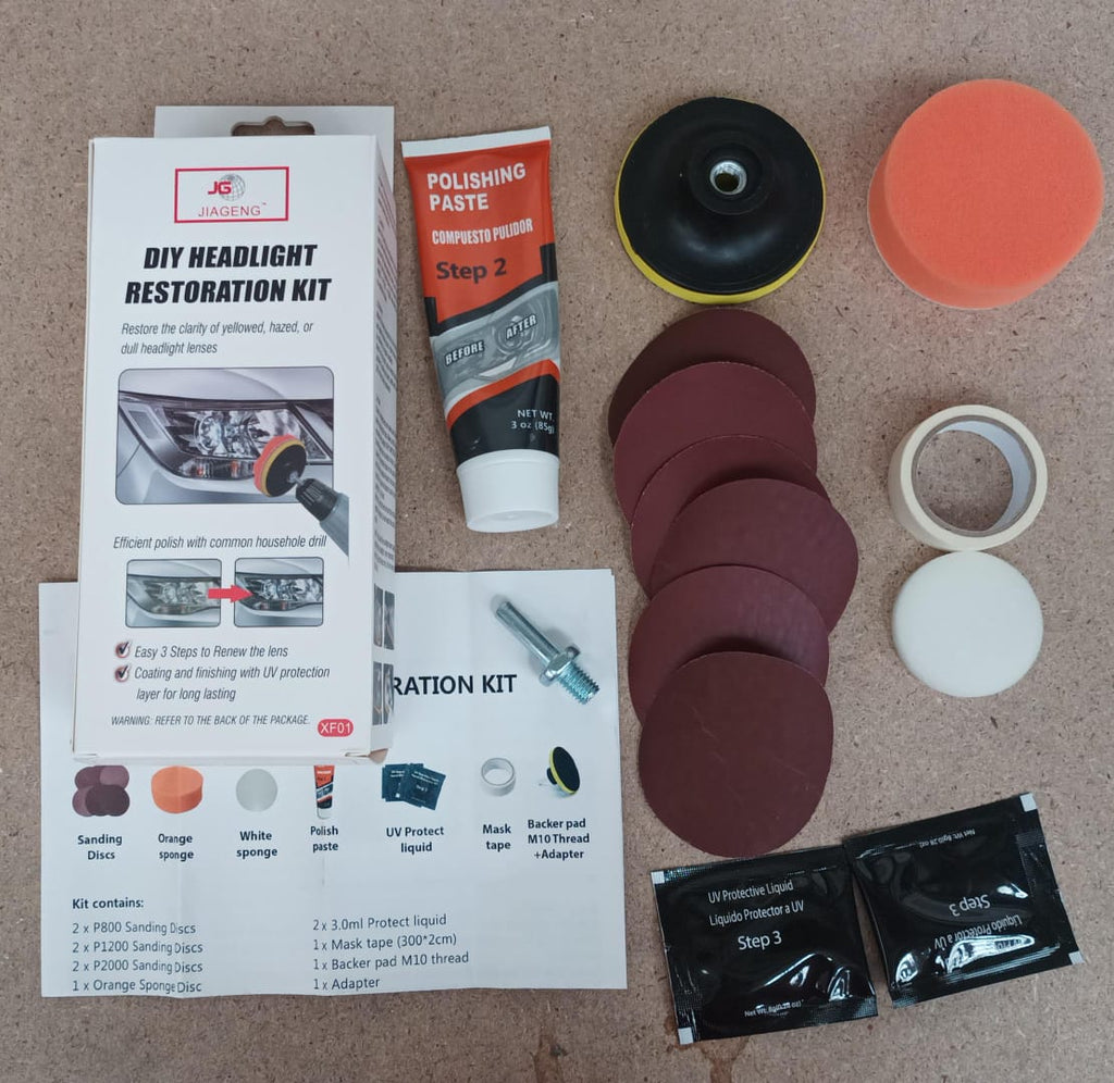 Pack Restaurador de Faros + Soporte de Celular