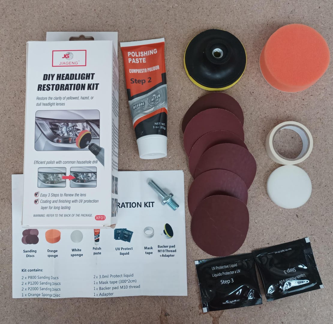 Pack Restaurador de Faros + Soporte de Celular