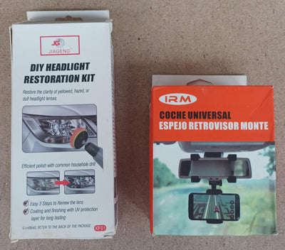 Pack Restaurador de Faros + Soporte de Celular