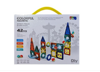 Figuras De Construcción Magnetica 42 pcs