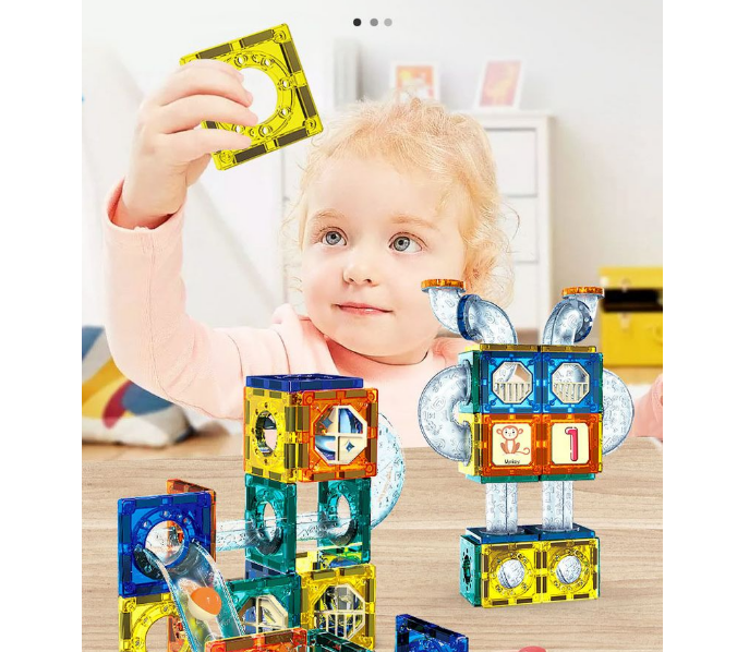 Figuras De Construcción Magnetica 42 pcs