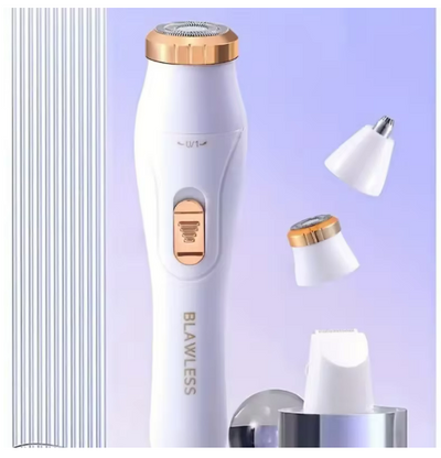 Kit Depiladora Eléctrica 3 en 1 · Axilas, Cejas y Nariz