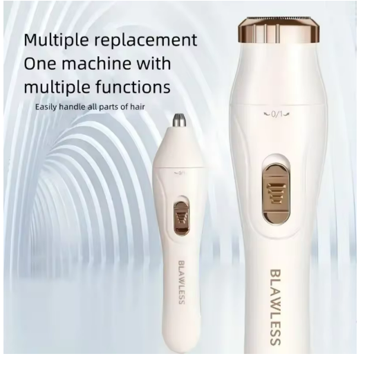 Kit Depiladora Eléctrica 3 en 1 · Axilas, Cejas y Nariz