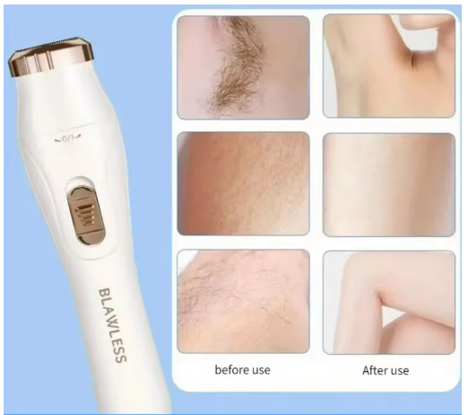 Kit Depiladora Eléctrica 3 en 1 · Axilas, Cejas y Nariz
