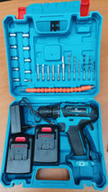 Combo Taladro 96V + Mini Amoladora · 4 Baterías