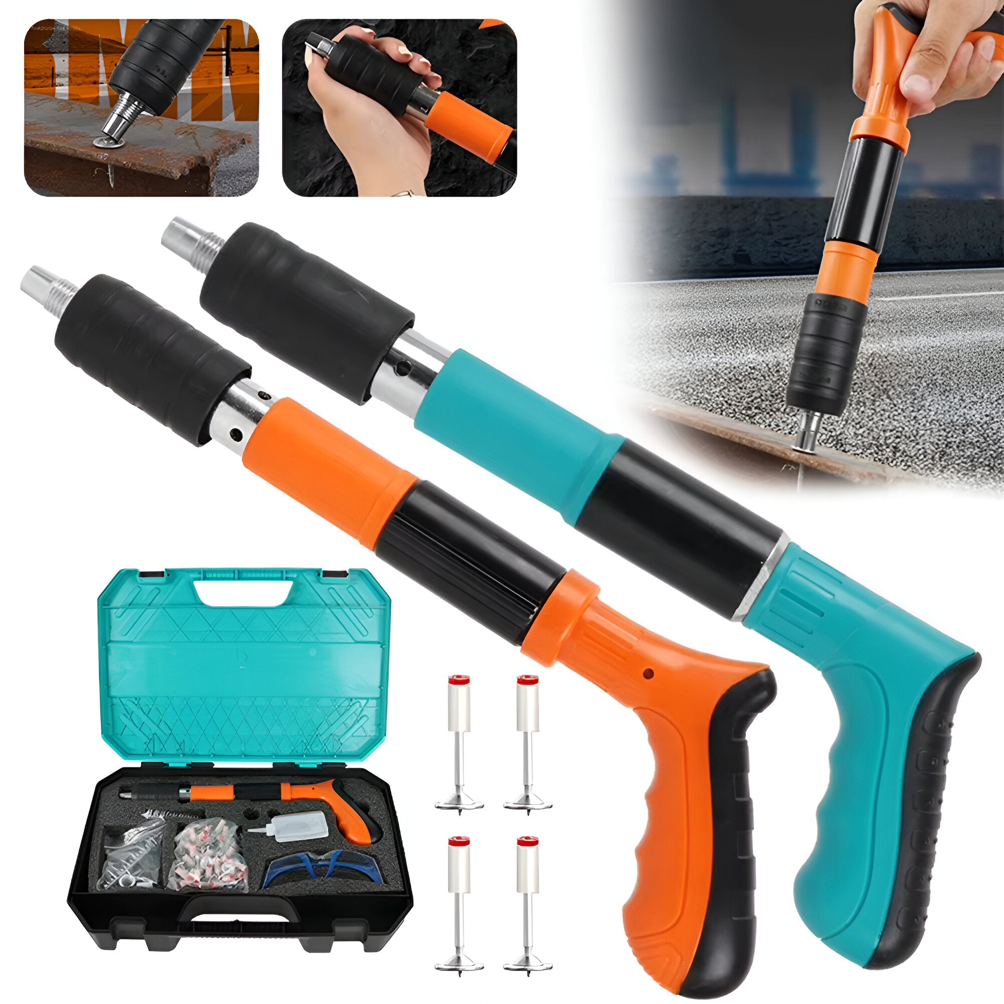 Kit /pistola De Clavos Taladro Multi-her