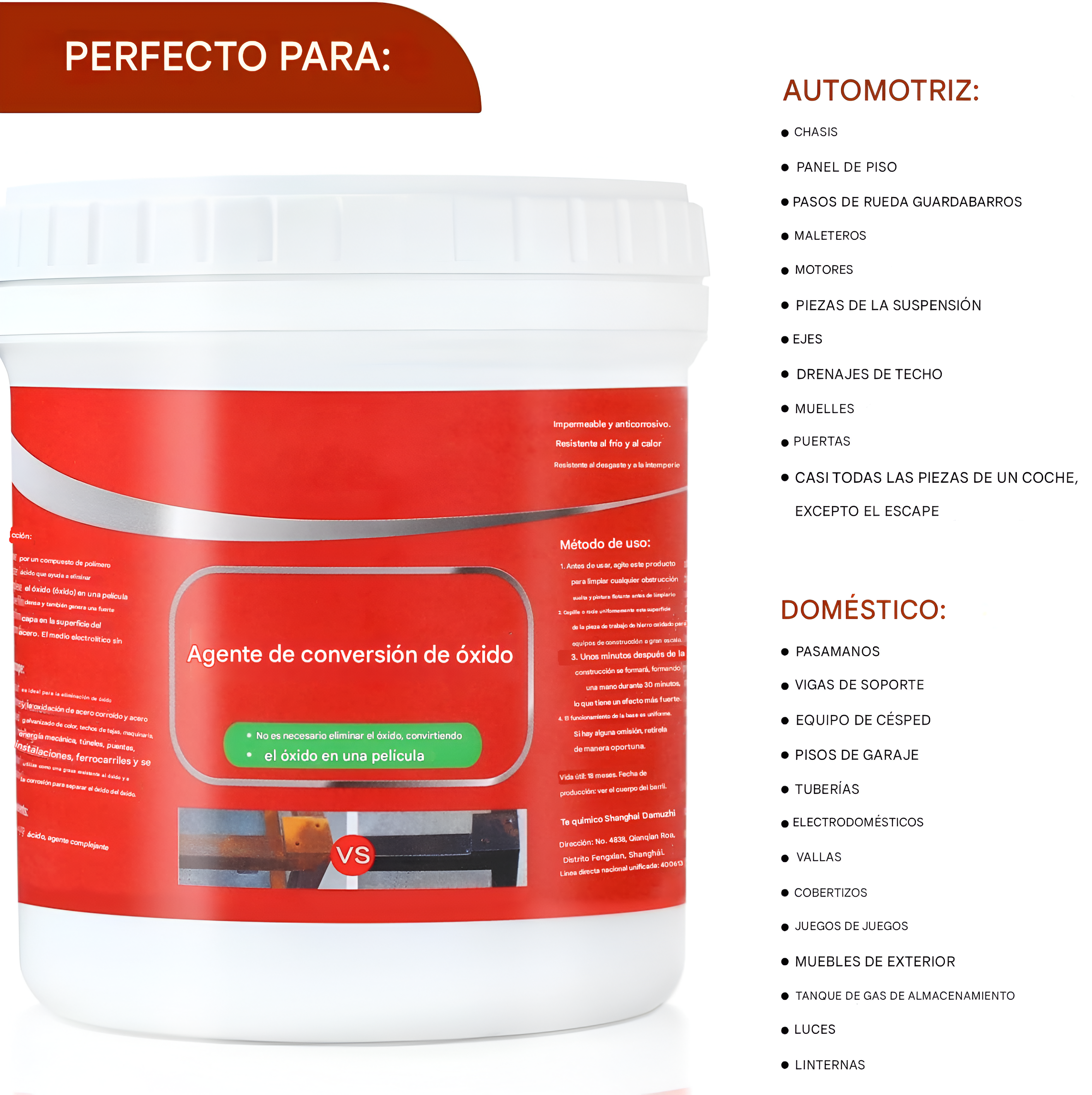 Removedor De oxido//300g