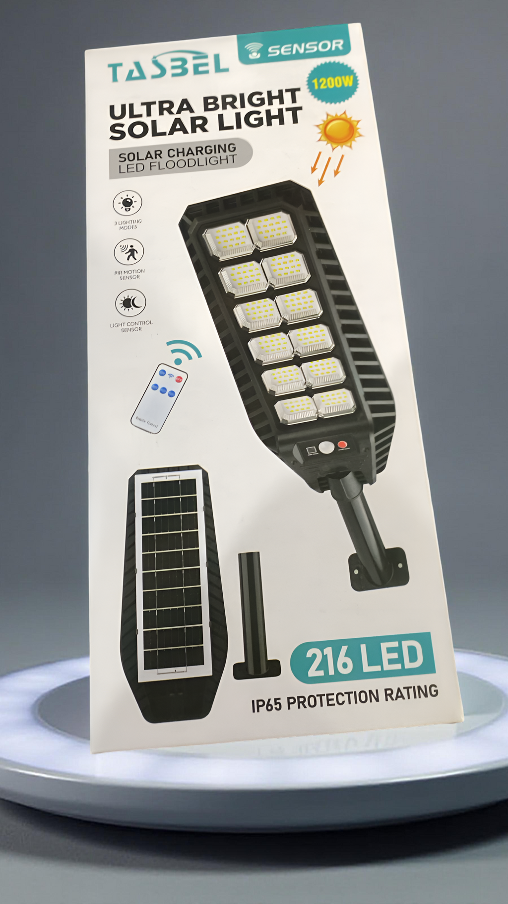 Foco Solar De 1.200wats