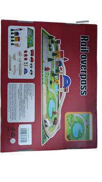 Juego De Vías De Tren De Madera