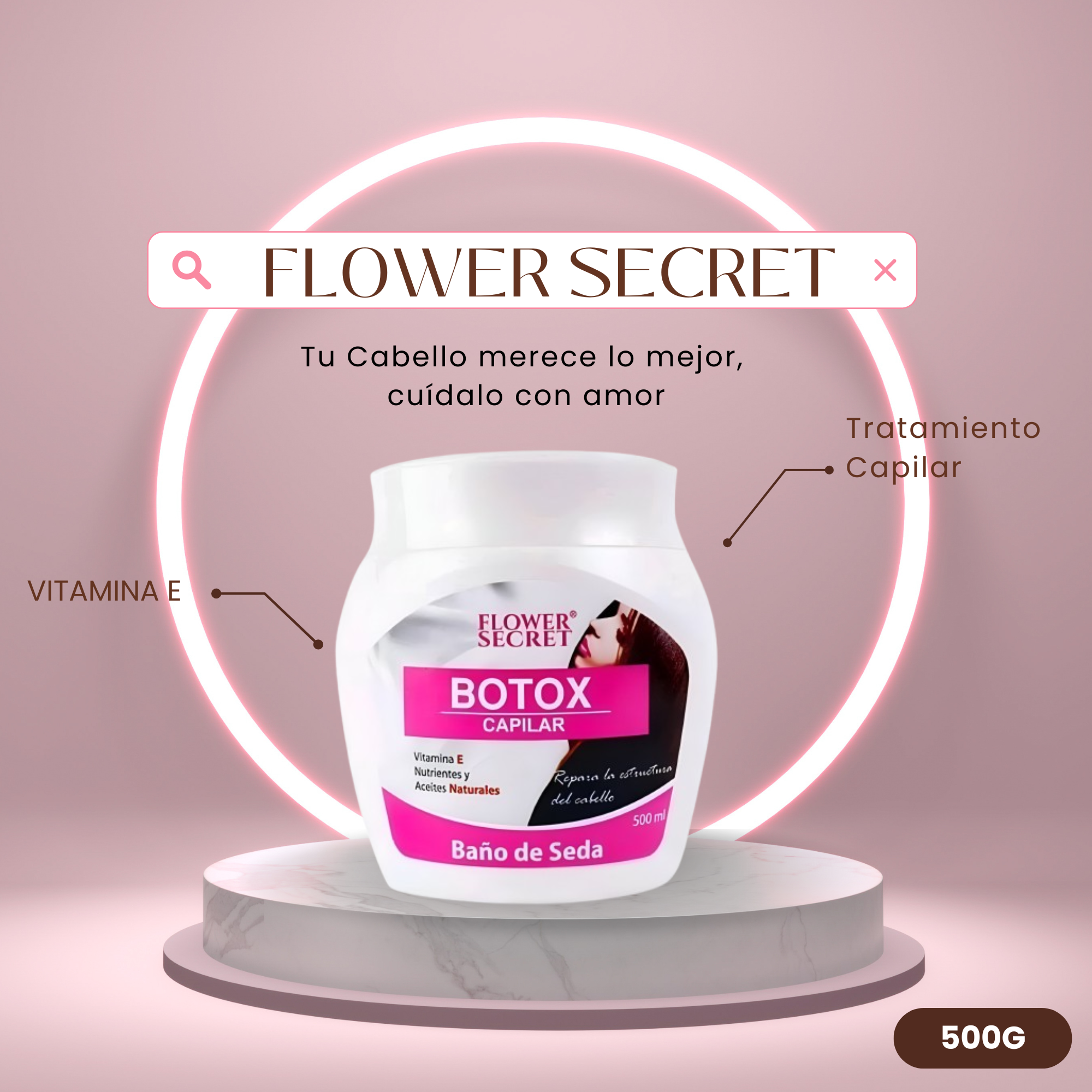 Botox Capilar Baño De Seda 500ml