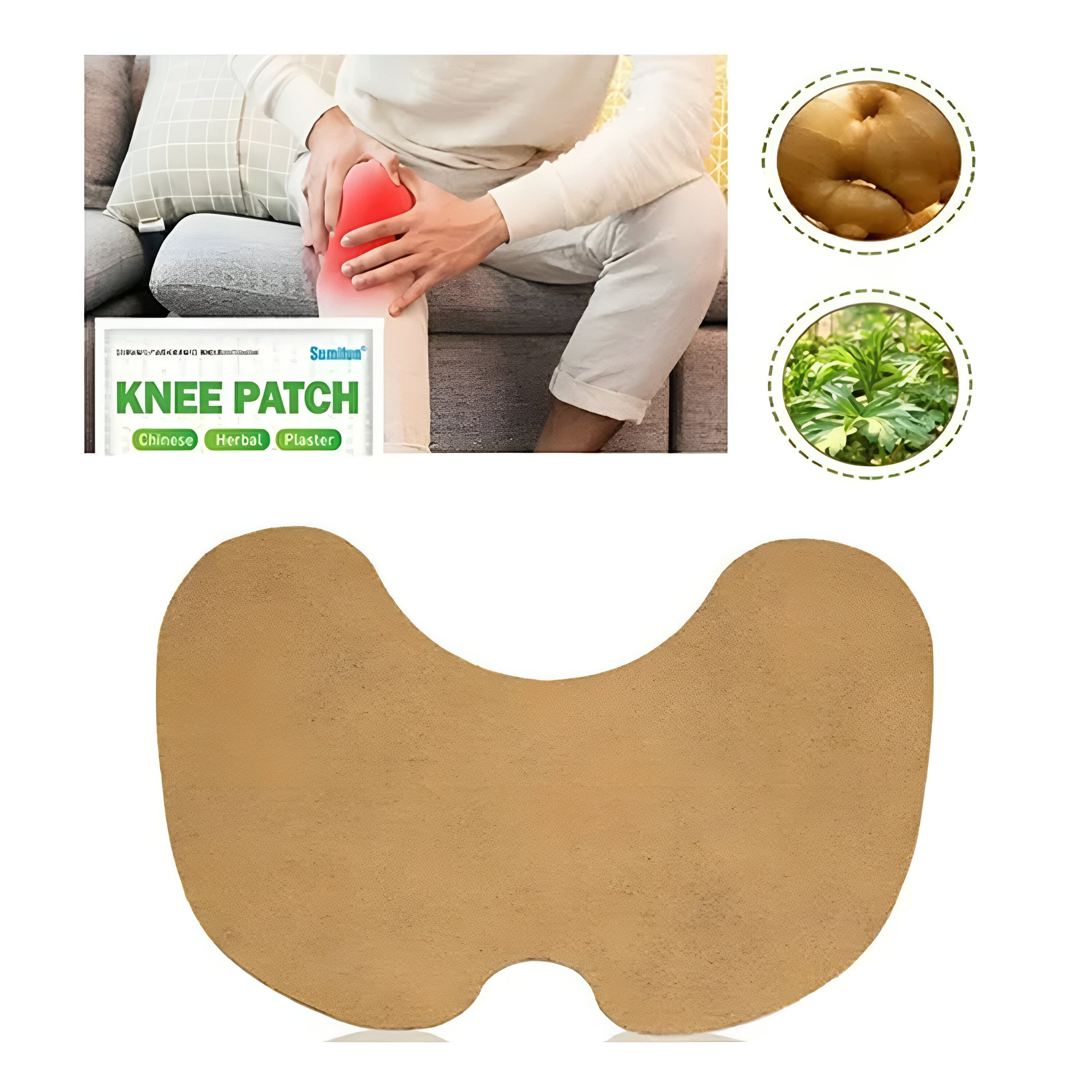 Pack De 5 Parche De Rodilla (6x10) 60 Un