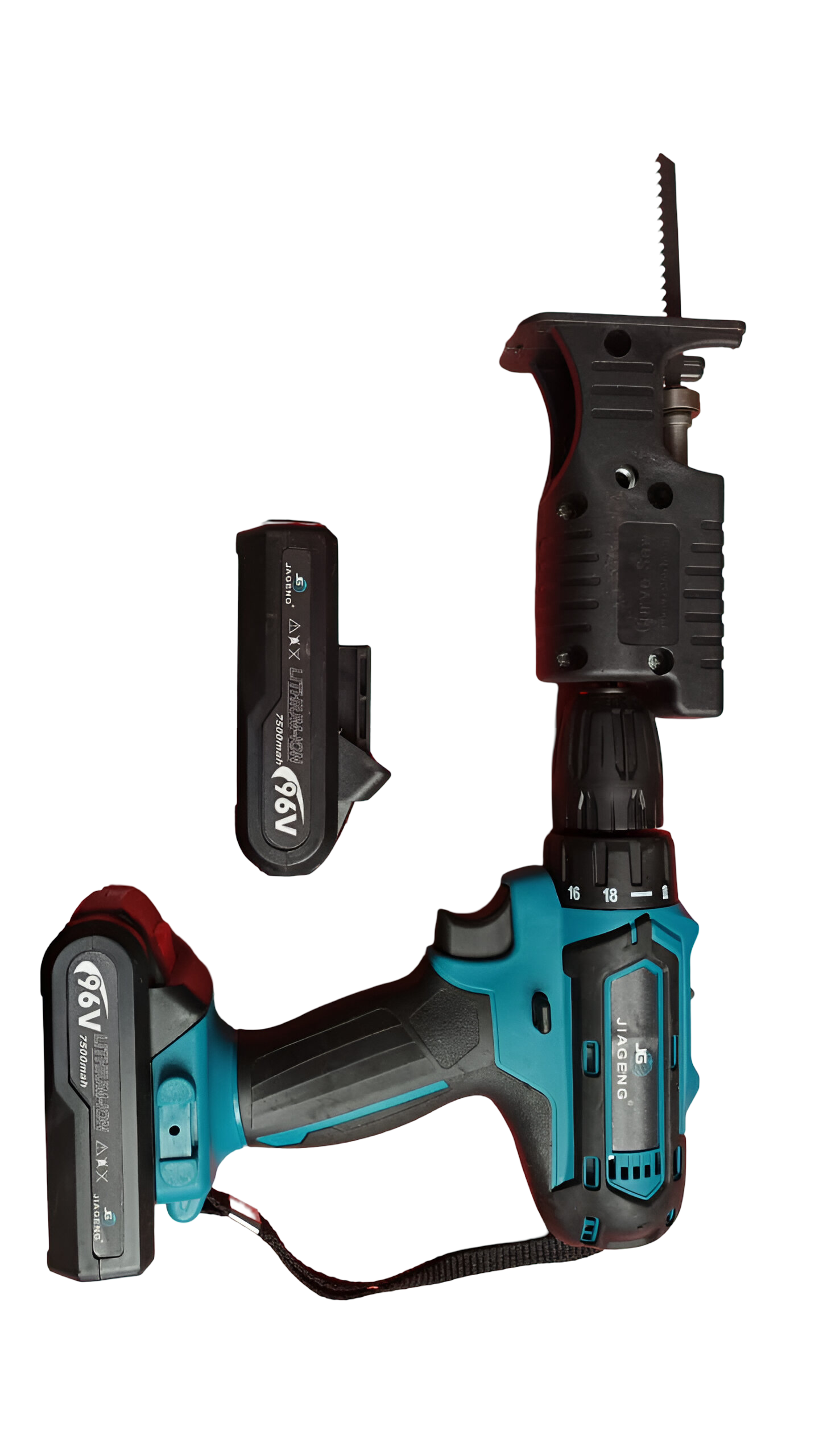 Taladro Con Adaptador De Sierra