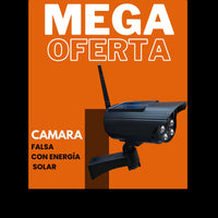 Cámara Falsa Solar con Sensor de Movimiento