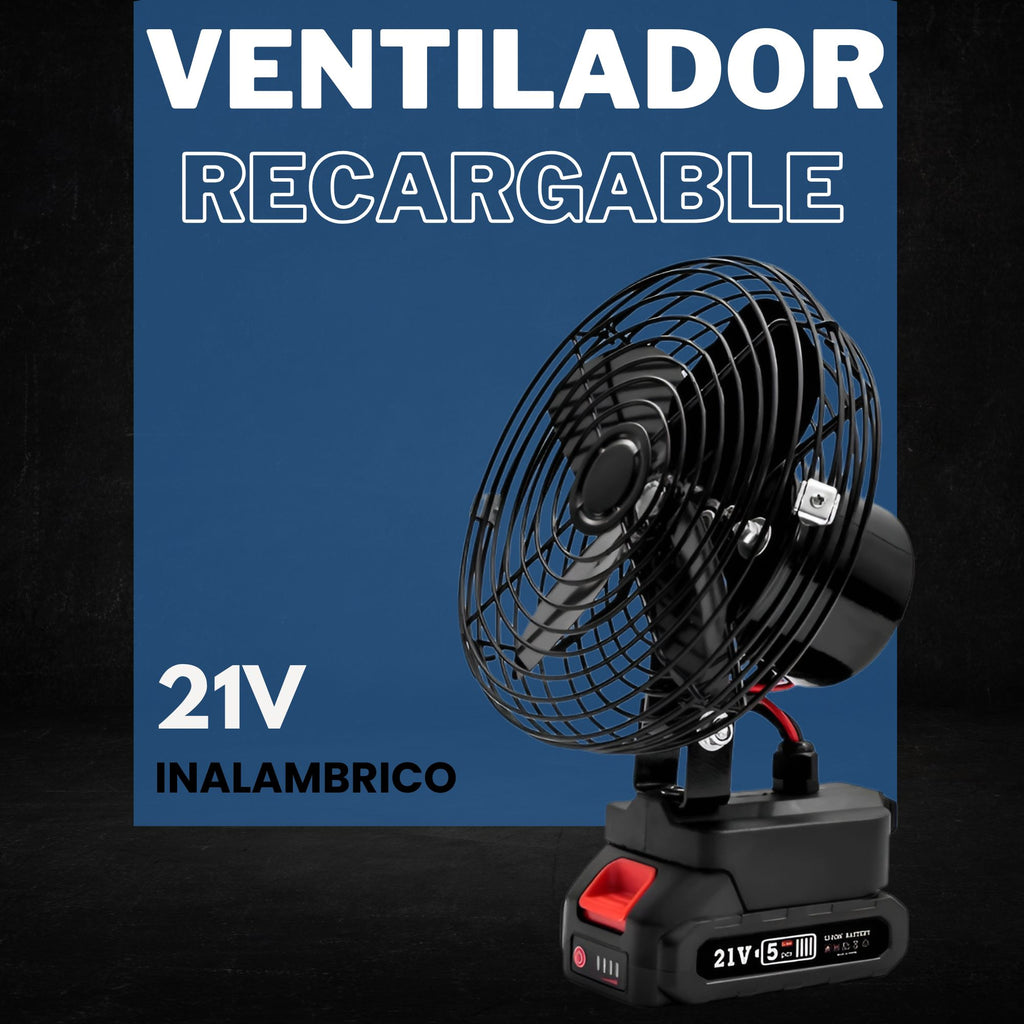 Ventilador Recargable Inalámbrico