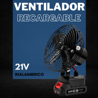 Ventilador Recargable Inalámbrico