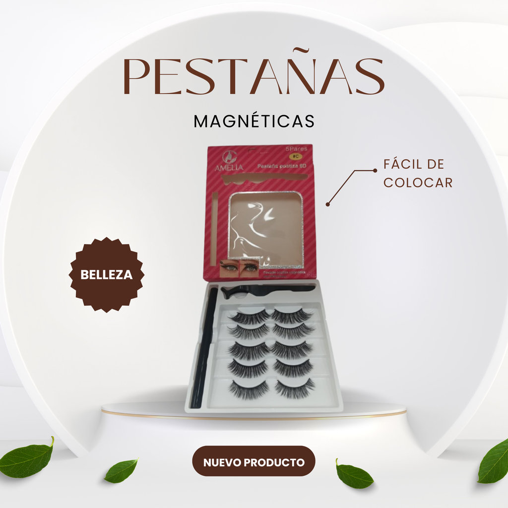 Pestañas Magneticas Reutilizables