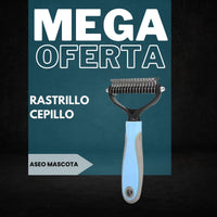Rastrillo Cepillo Aseo Mascota