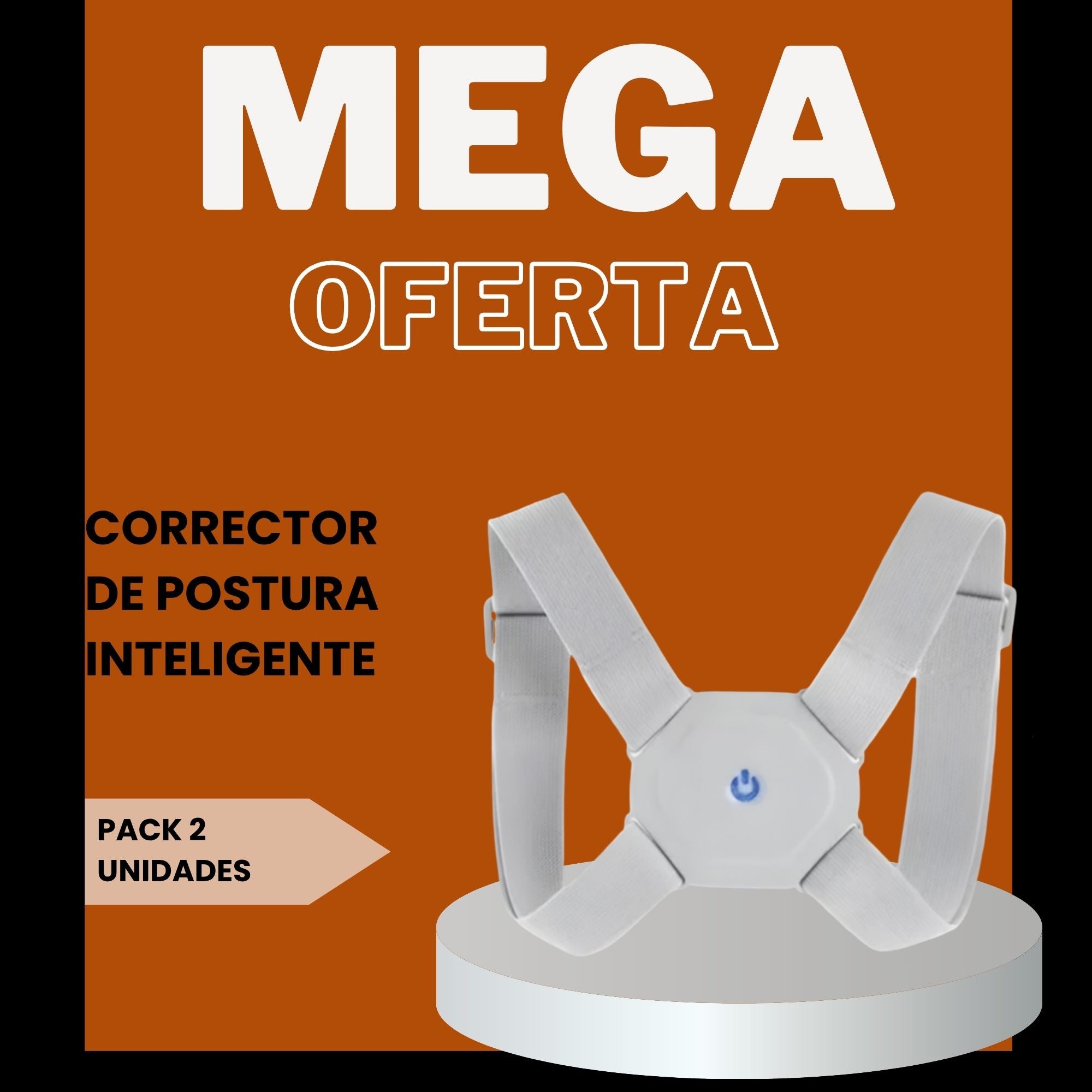 Pack 2correctores De Postura Inteligente