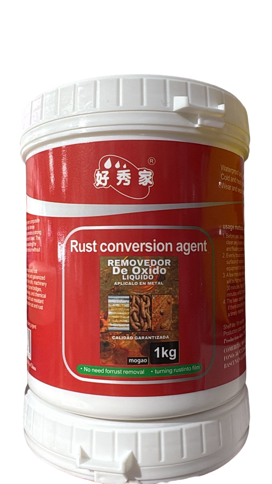 Removedor De Oxido Liquido 1kg
