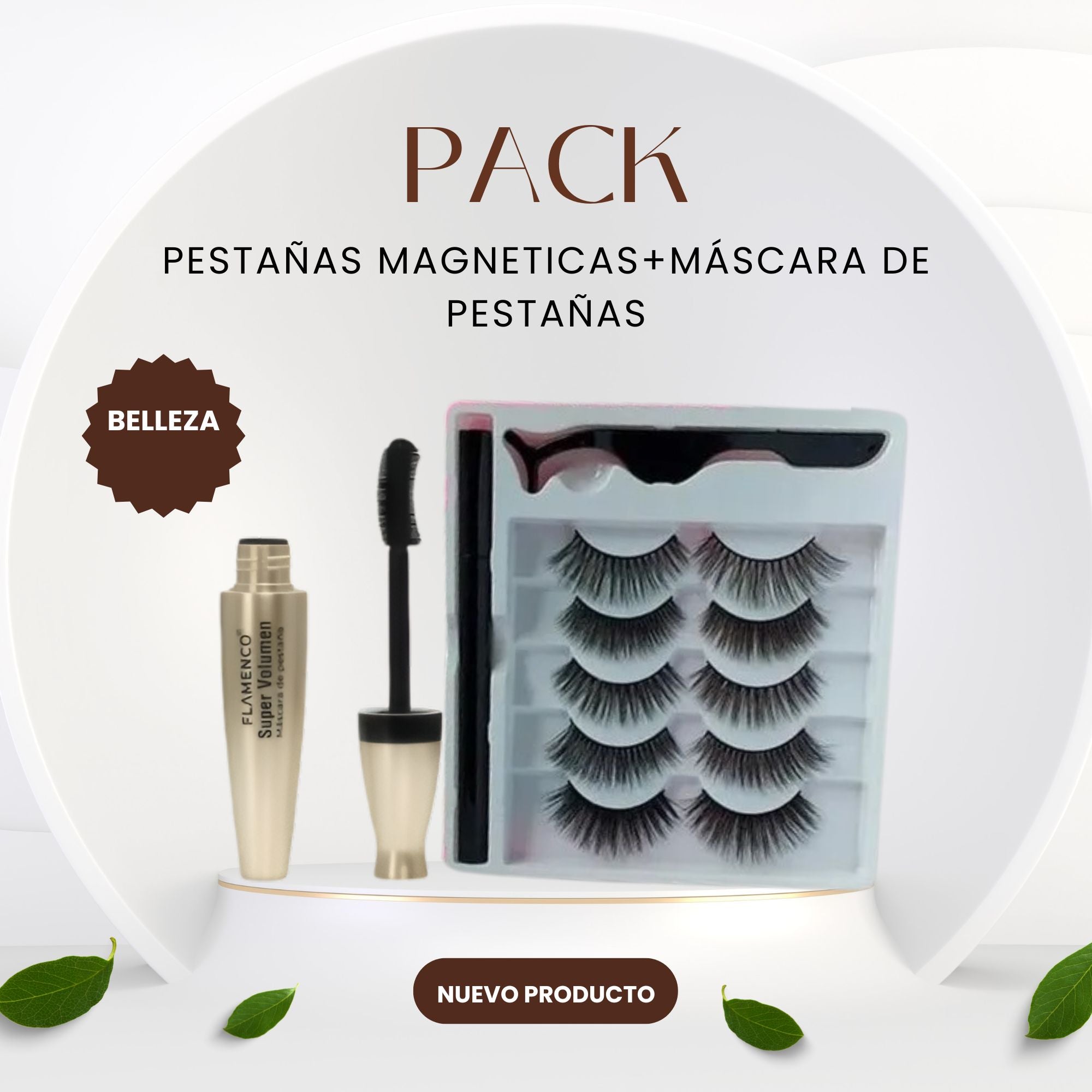 Máscara De Pestañas+pestañas Magneticas