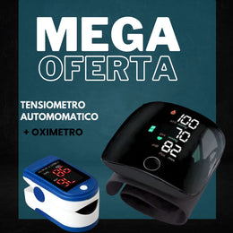 Tensiometro Automatico (muñeca)+oximetro