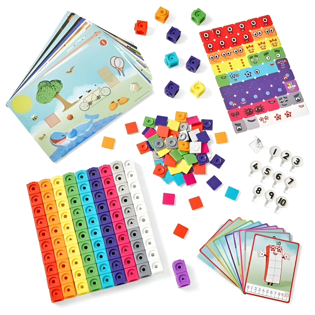 Bloques Numéricos, Cubos, Muñecos