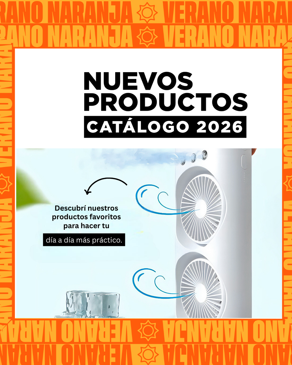 Ventilador Doble Humificador Verano