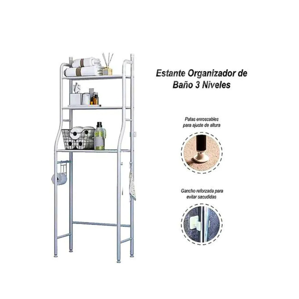 Estantería Organizador Para Inodoro