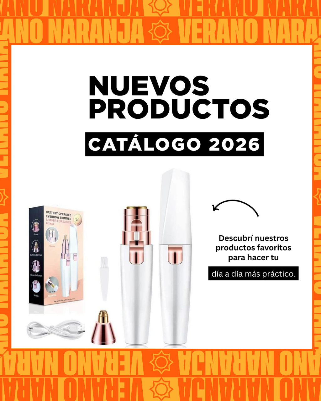 Depiladora Facial Y Nariz Verano