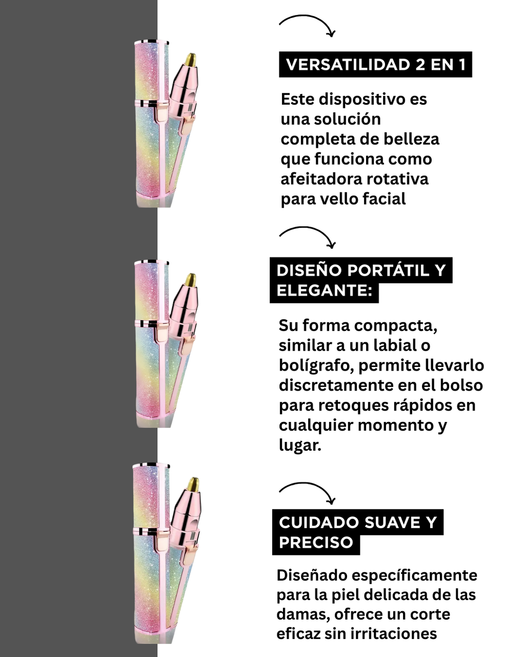 Depiladora Facial Y Nariz Verano