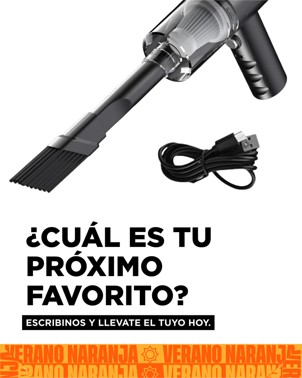 Mini Aspiradora Verano