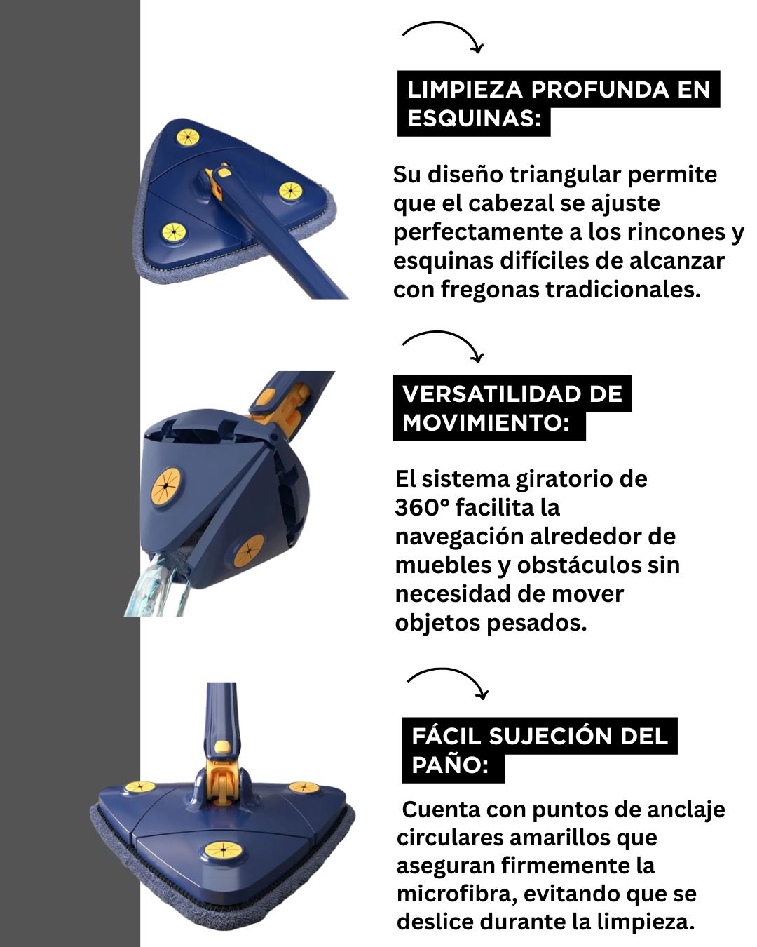 Mopa Triangular 360 Verano