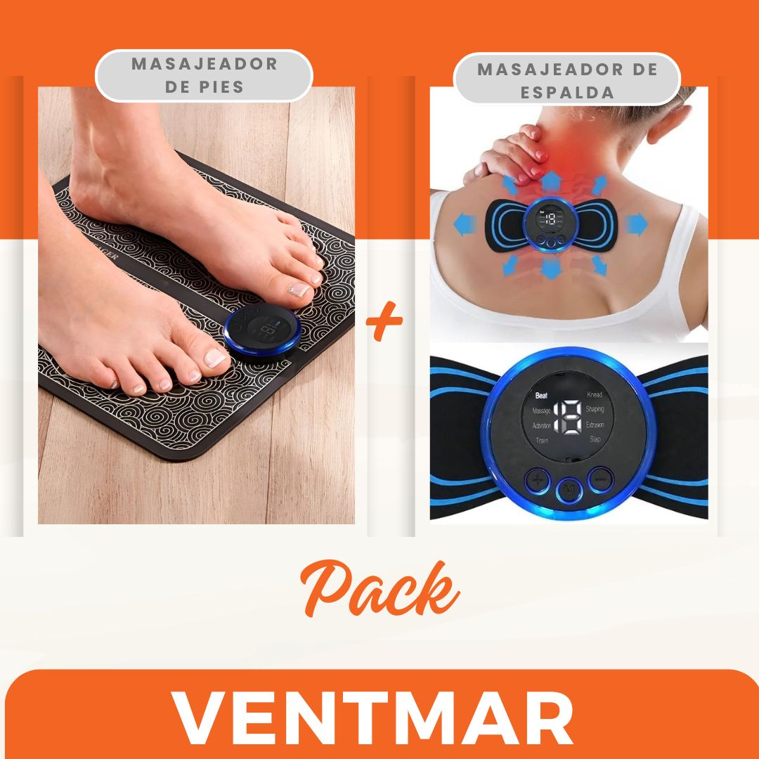 Masajeador De Pies Mas Espalda Pack