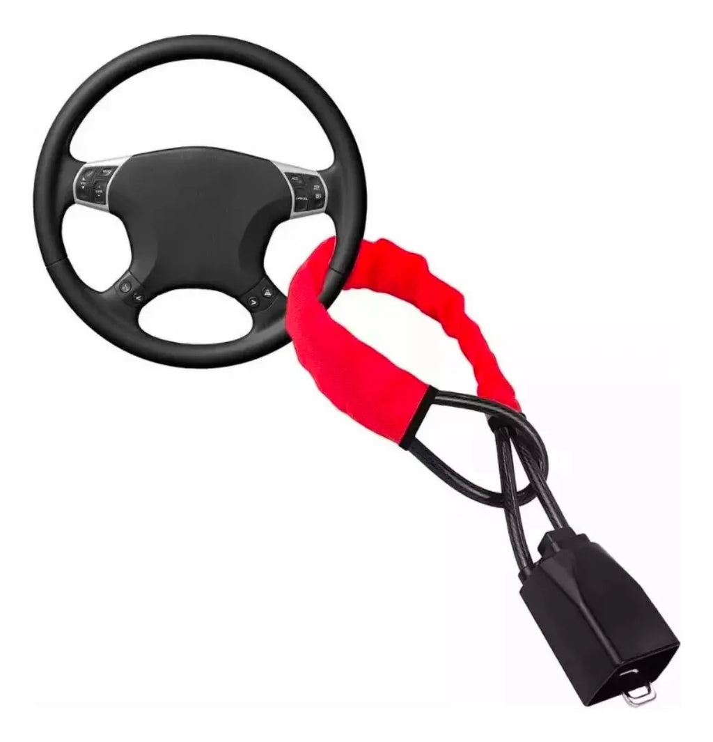 Tranca Volante Al Cinturon De Seguridad