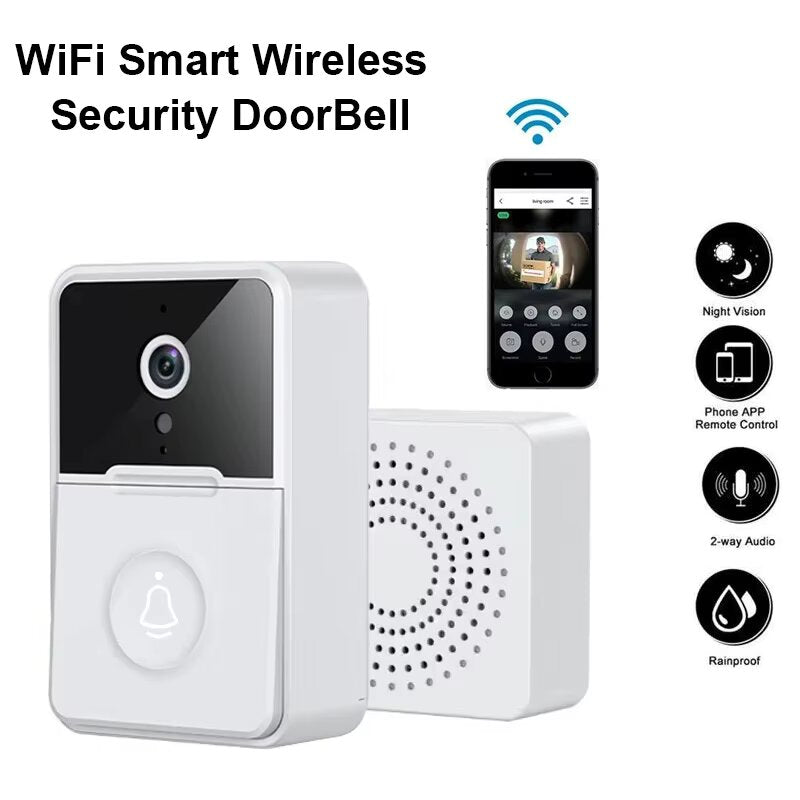 Timbre Inalambrico Con Camara Wifi