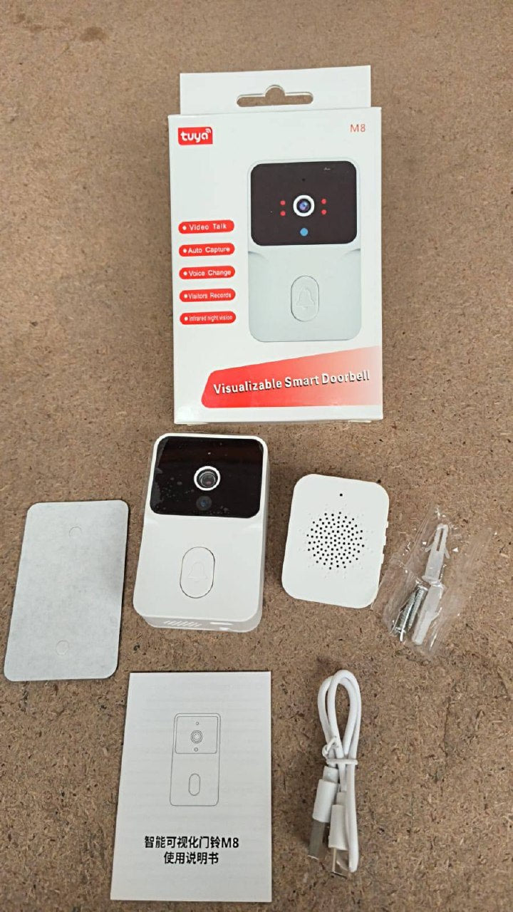 Timbre Inalambrico Con Camara Wifi