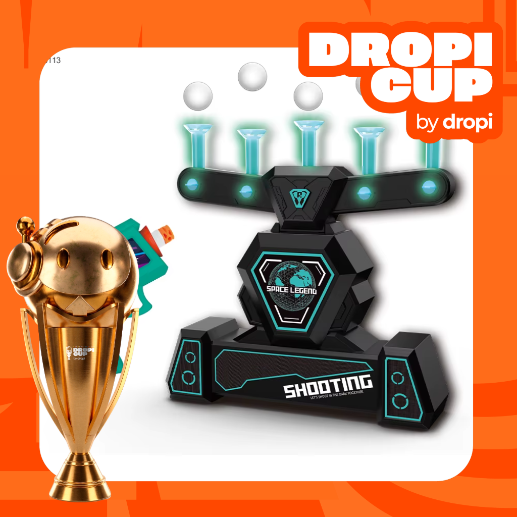 Pistola Lanza Dardos con Pelotitas Flotantes