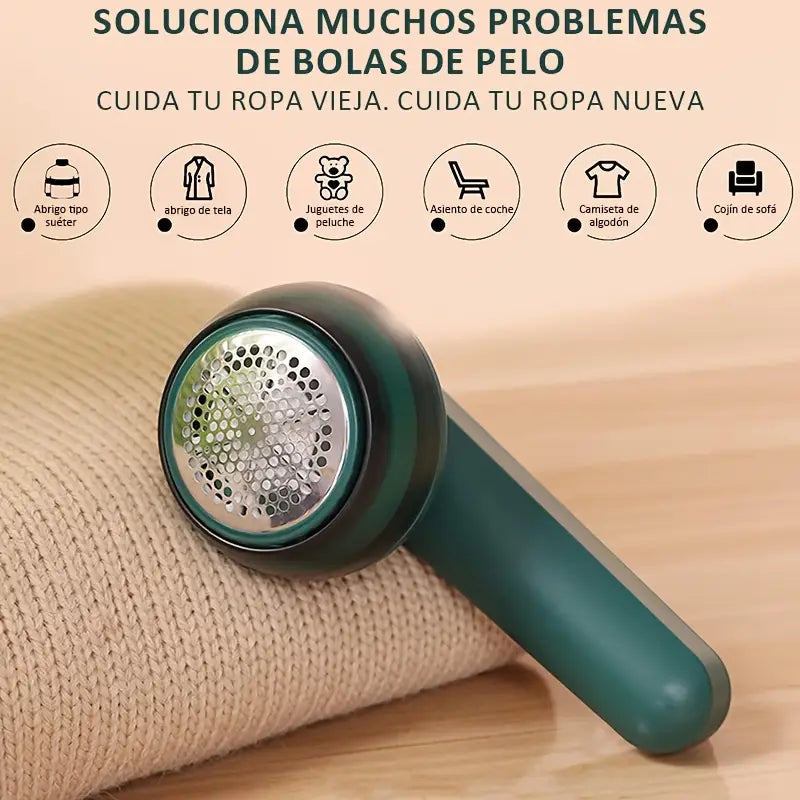 Quita Pelusas Eléctrico Recargable para Ropa