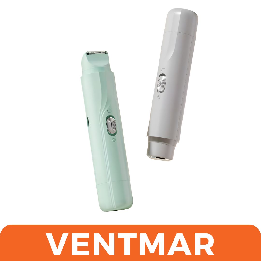Afeitadora y Recortadora Eléctrica 2 en 1 para Mujer
