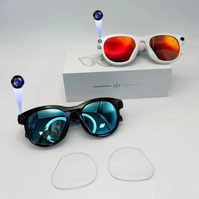 Gafas Inteligentes con IA · Cámara, Traducción y Llamadas (COD)