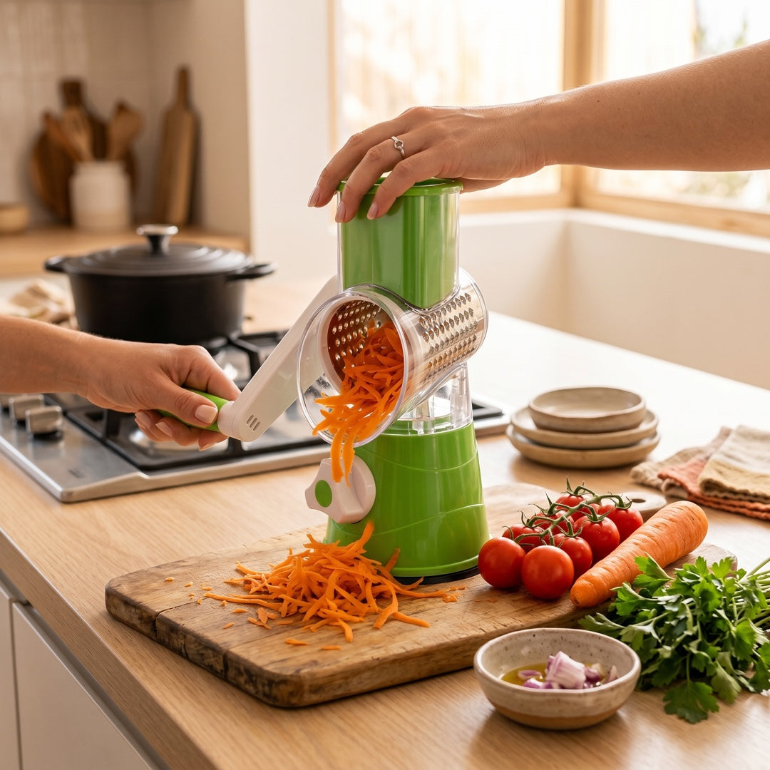 Rallador Y Cortador De Verduras - lifestyle