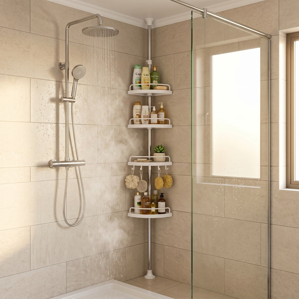 Esquinero De Ducha Ajustable Multi Uso - lifestyle