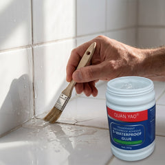 Sellador Impermeable Transparente · 300g · Para Filtraciones de Baño, Cocina y Techos